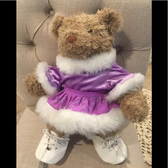 Build-A-Bear Other - Build a Bear Skater dress with white skates 🌸